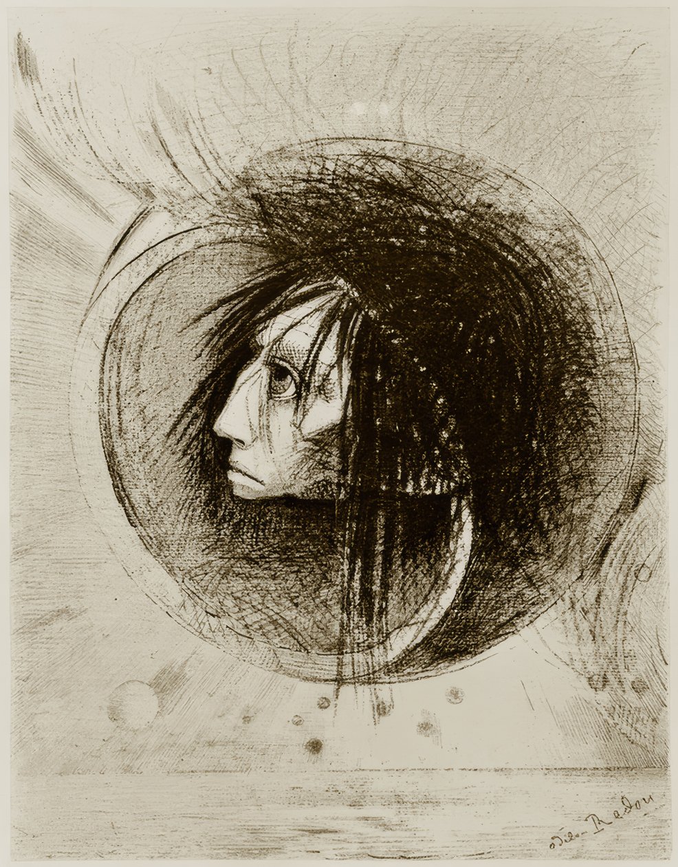 Det springer opp av Odilon Redon