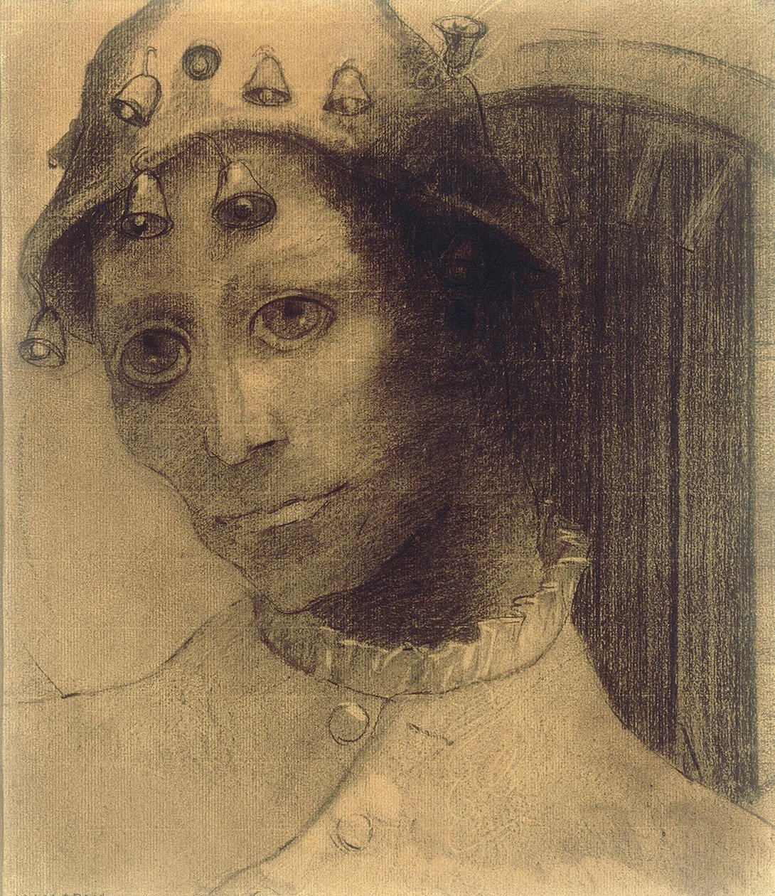 Das Fass Amontillado, Serie: Edgar Poe, 1886 av Odilon Redon