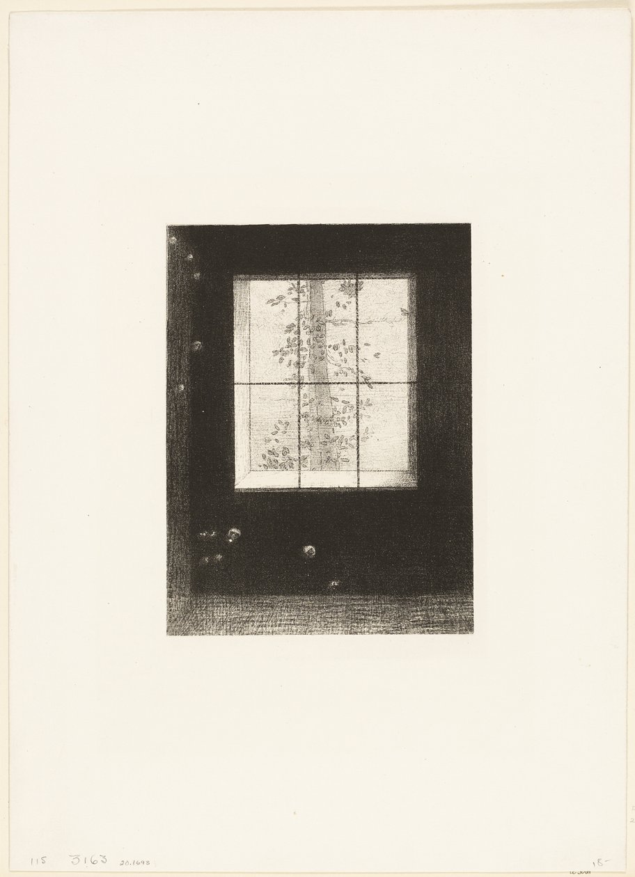 Dag, plate 6 fra Dreams av Odilon Redon