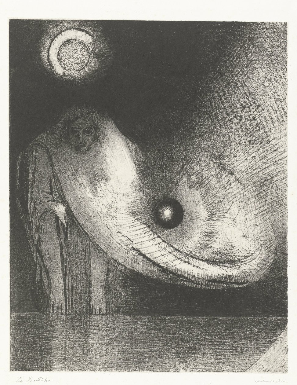 De Boeddha Le Buddha The Original Print (serietittel) av Odilon Redon