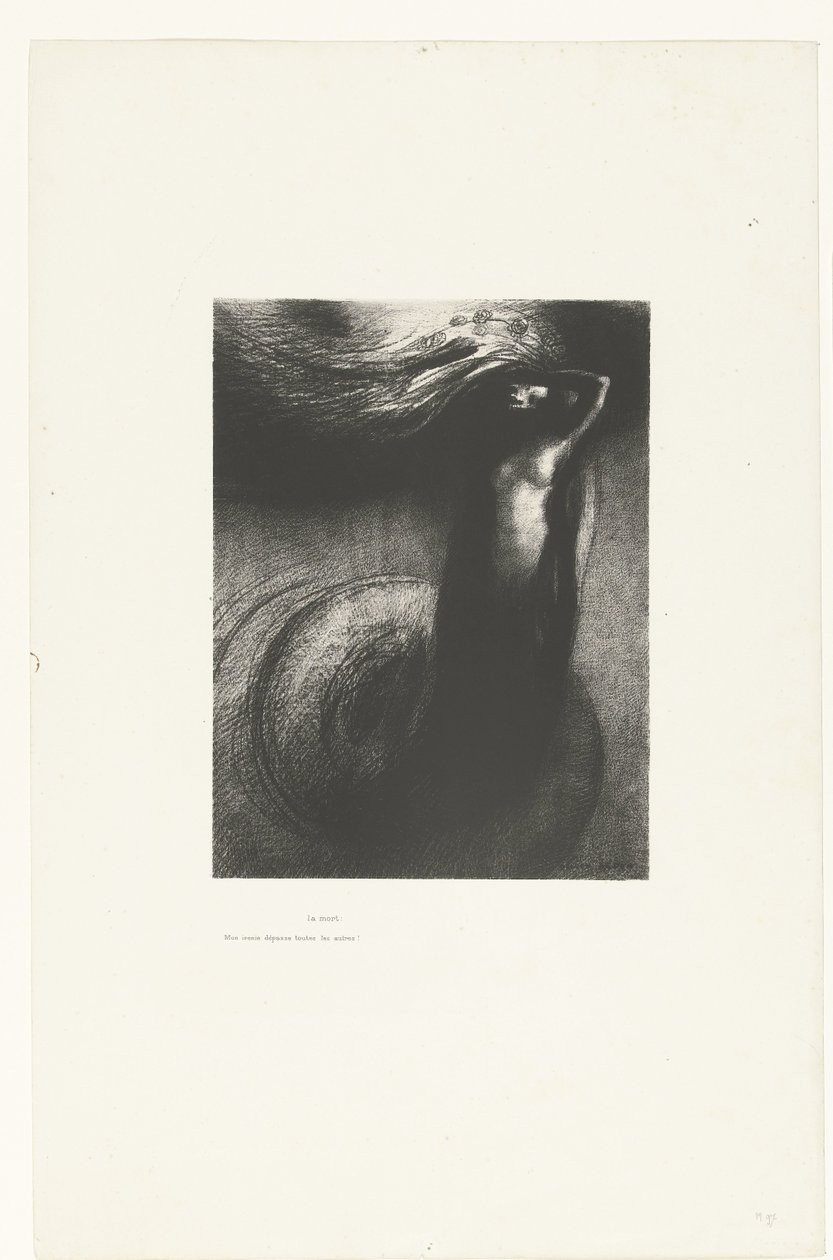 Døden: min ironi er over alle andre La Mort: Mon ironie dépasse toutes les autres! Tentation de Saint-Antoine (2) (serietittel) Temptation of Saint Anthony (serietittel) av Odilon Redon