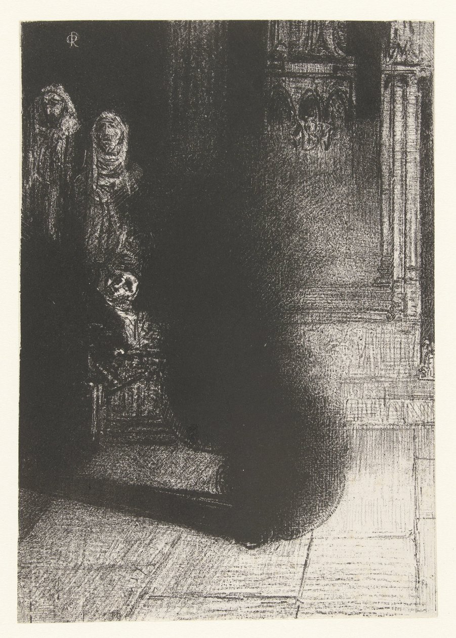Fra zwarte vlammen De svarte faklene av Odilon Redon