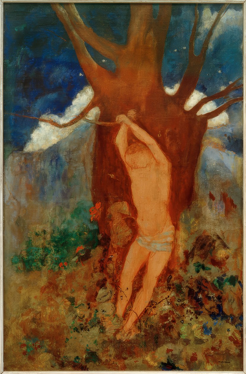 Sankt Sebastian av Odilon Redon