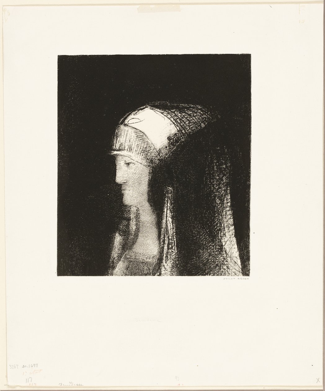 Druide av Odilon Redon