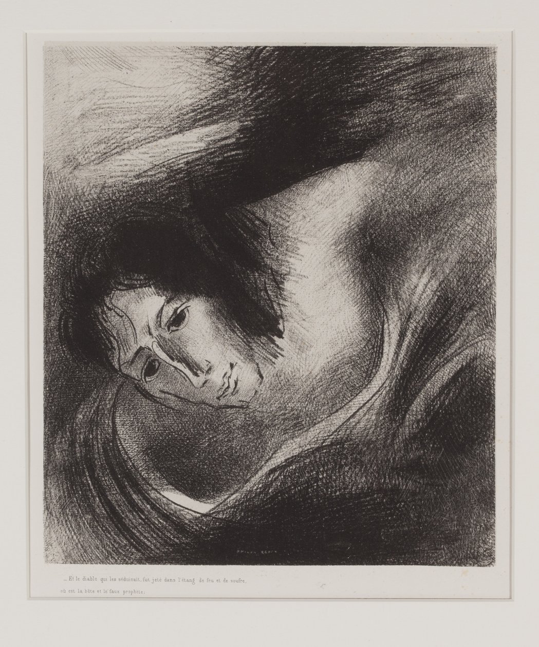 Og djevelen som forførte dem, Paris av Odilon Redon