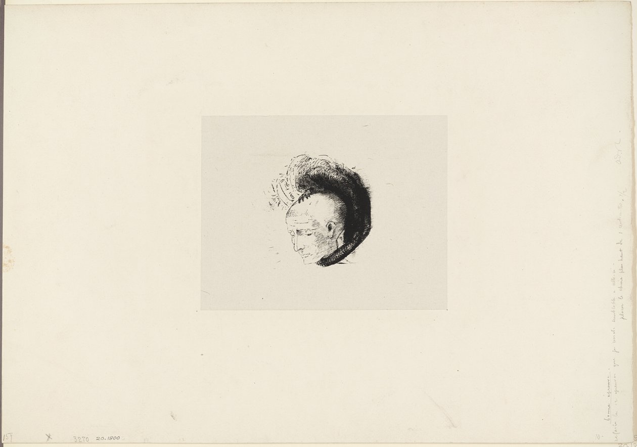 Frontispice for The Idealistic Movement in Painting av André Mellerio av Odilon Redon