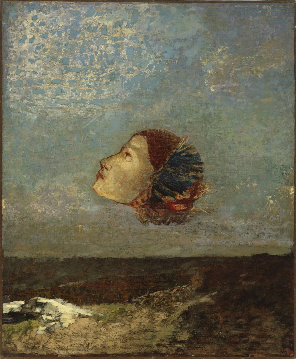 Hyllest til Goya av Odilon Redon