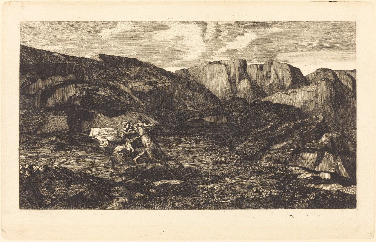 Frykt av Odilon Redon