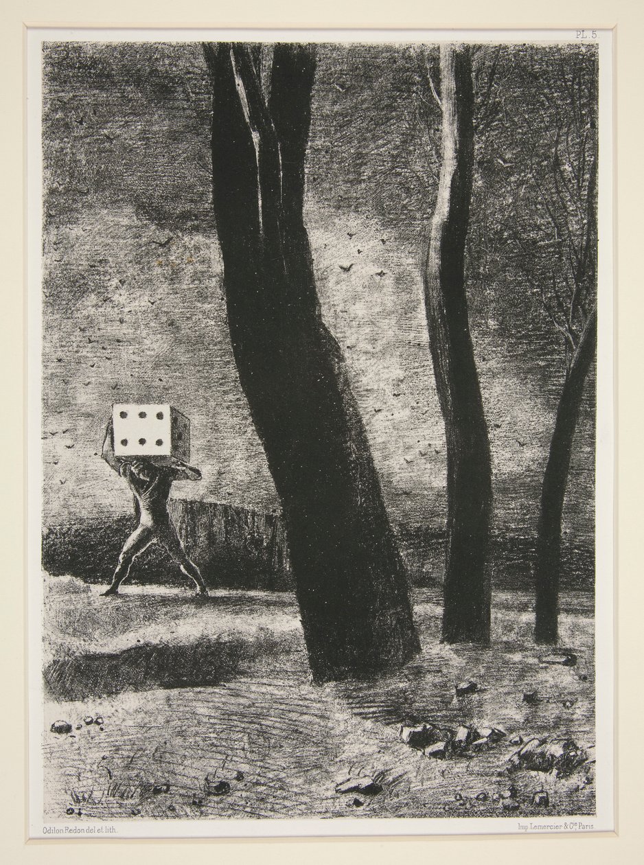 The Gambler, fra porteføljen In the Dream av Odilon Redon