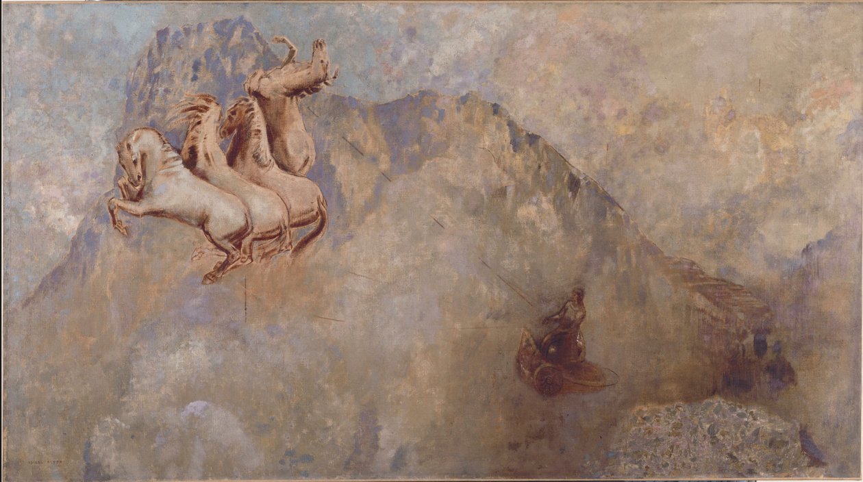 Solens vogn av Odilon Redon