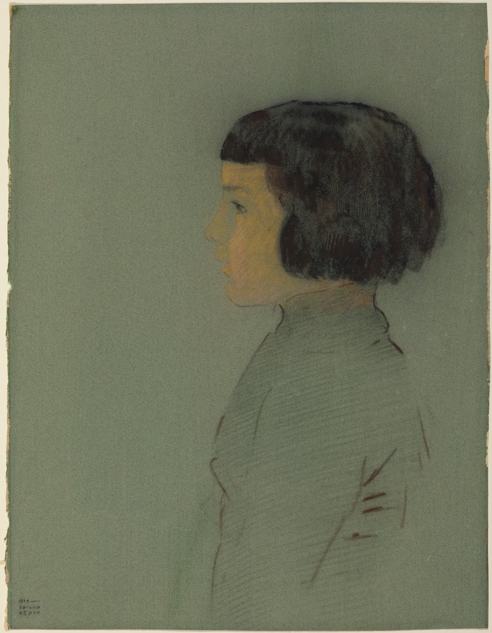 Léon Fayet (?) av Odilon Redon