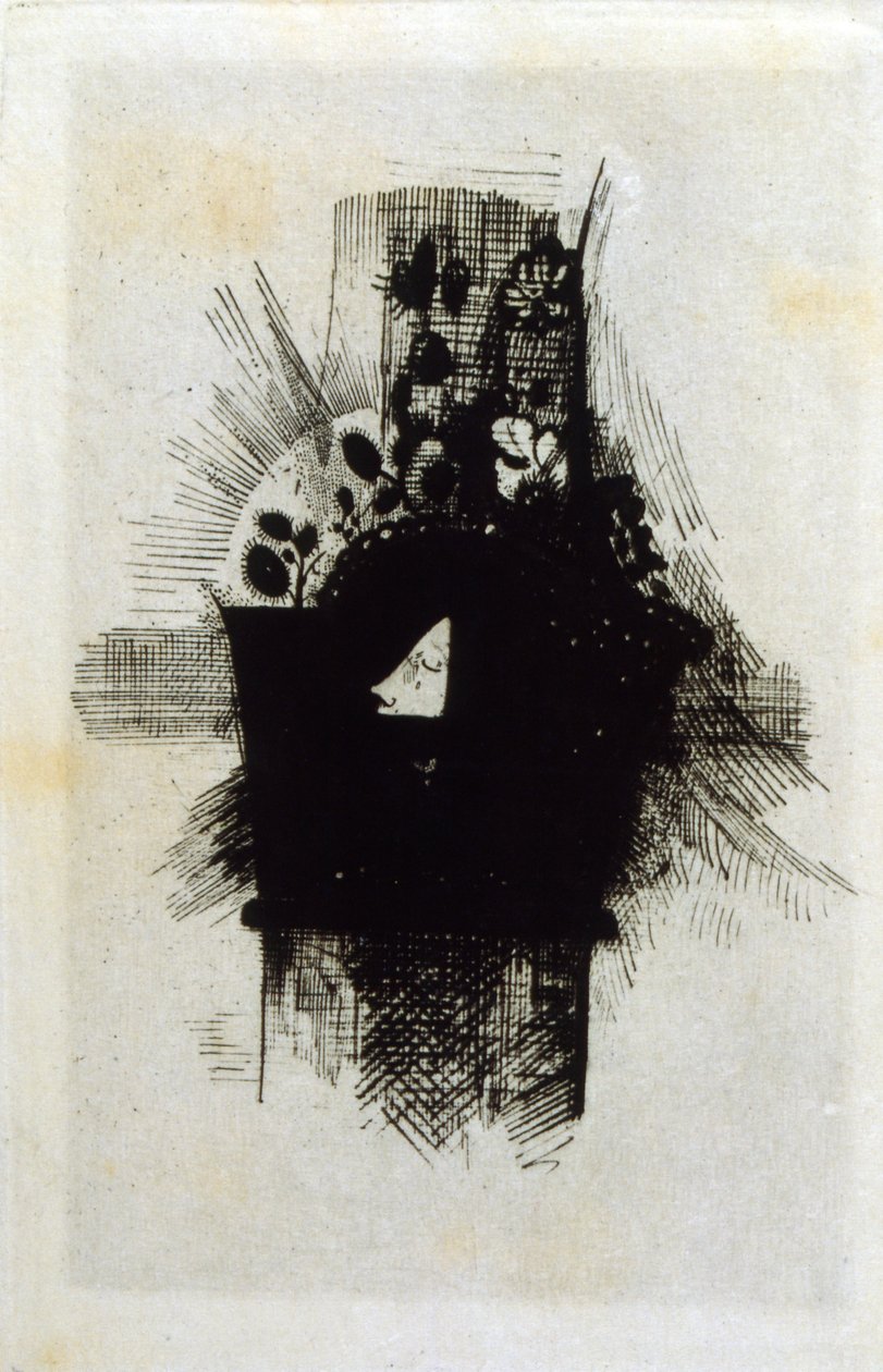 De onde blomstene av Odilon Redon