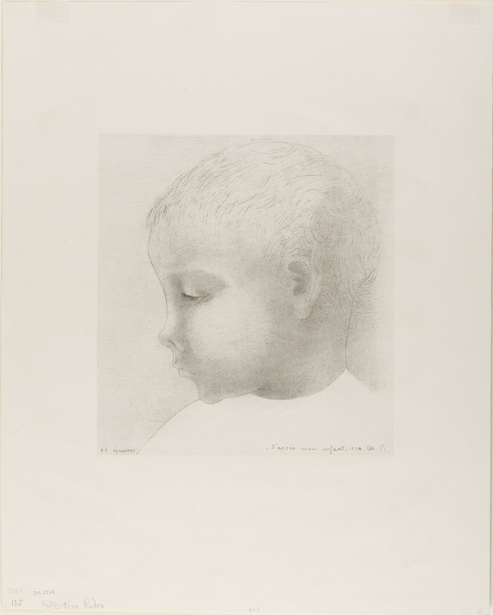 Mitt barn av Odilon Redon