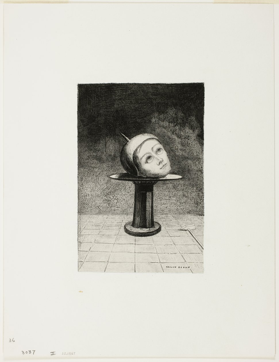 On the Dish, tallerken ti fra In Dreams av Odilon Redon