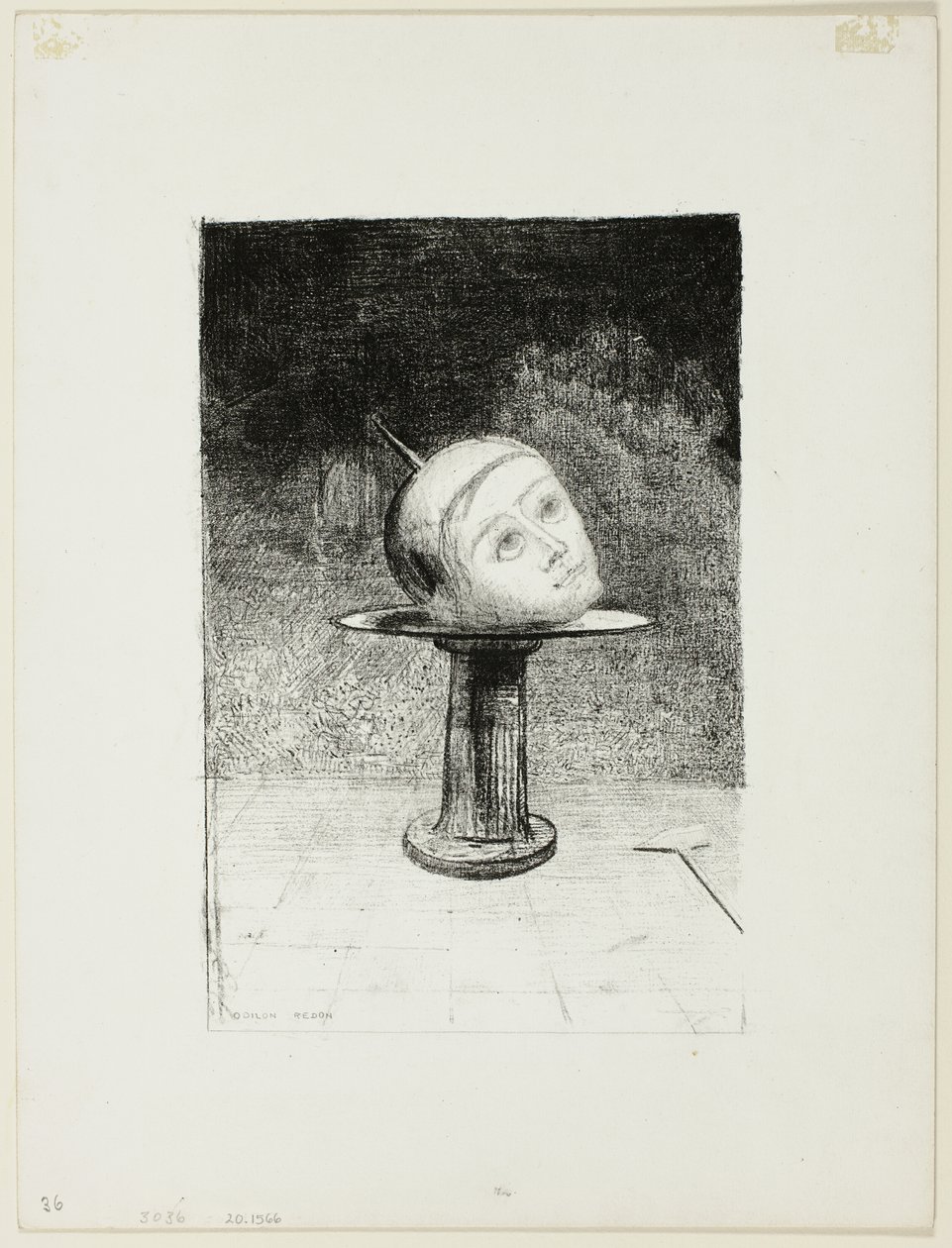 On the Dish, tallerken ti fra In Dreams av Odilon Redon