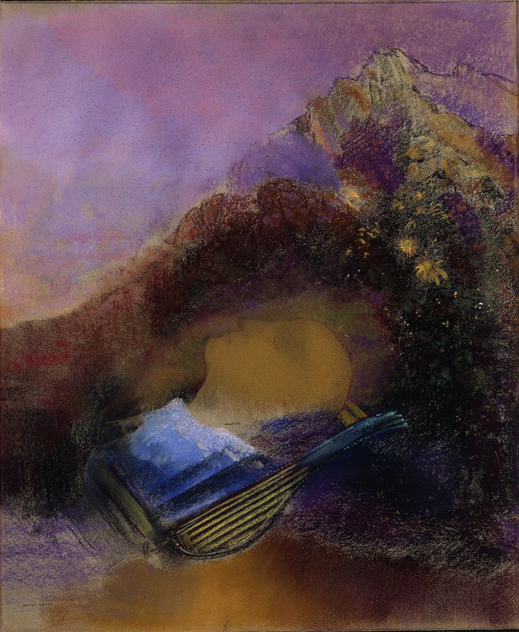 Orfeus av Odilon Redon