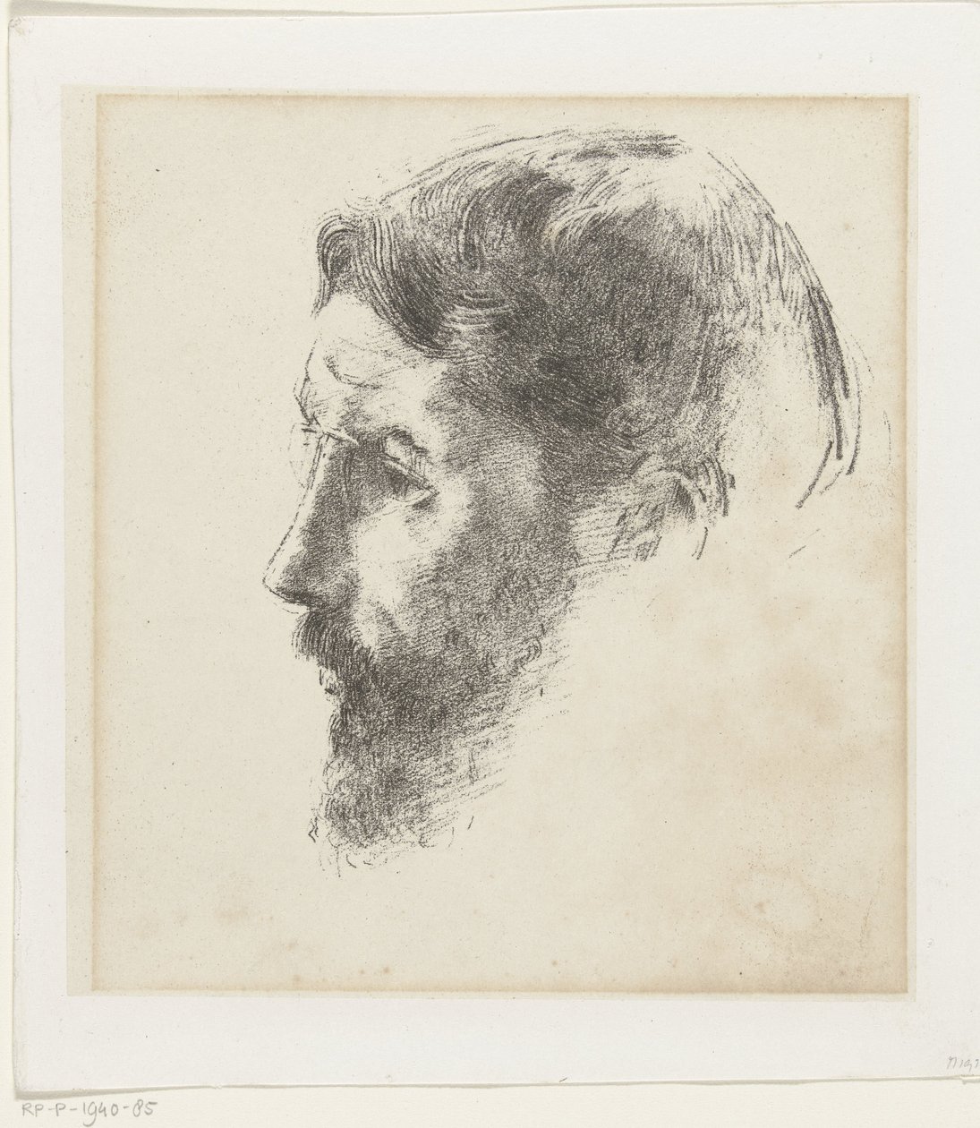 Portrett av Pierre Bonnard av Odilon Redon