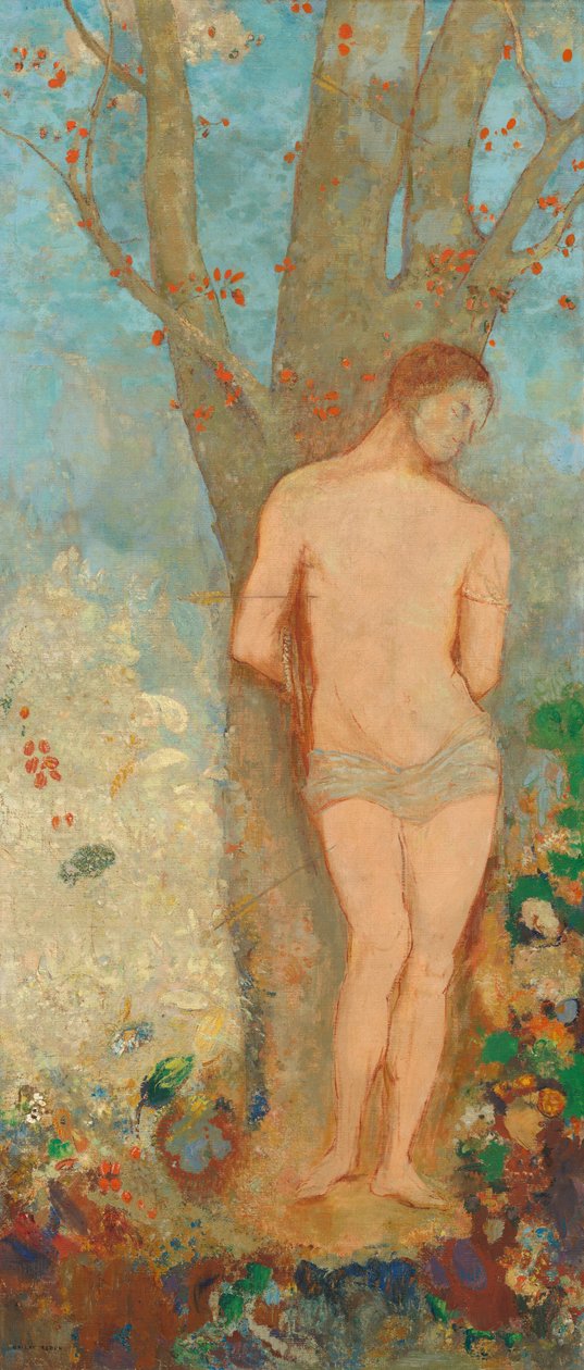 Saint Sebastian, 19101912. av Odilon Redon
