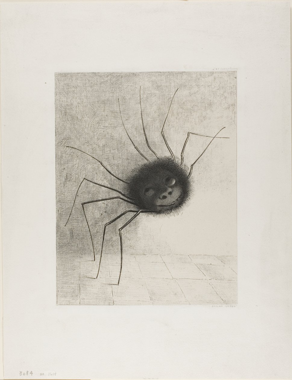 Edderkopp av Odilon Redon