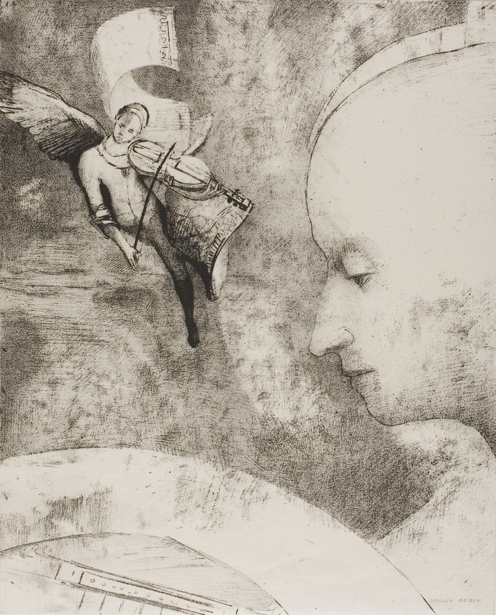 Den himmelske kunsten av Odilon Redon
