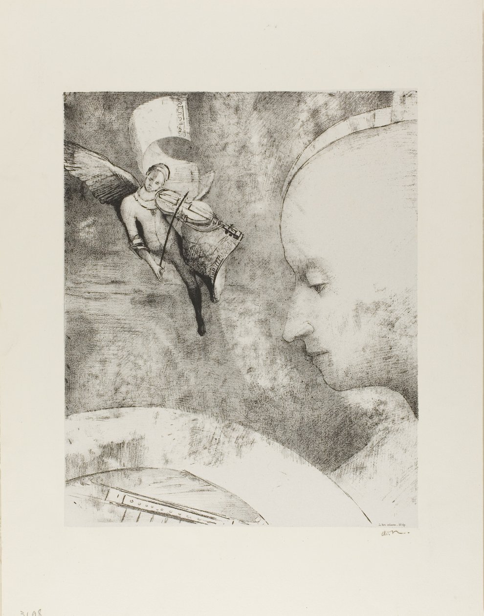 Den himmelske kunsten av Odilon Redon