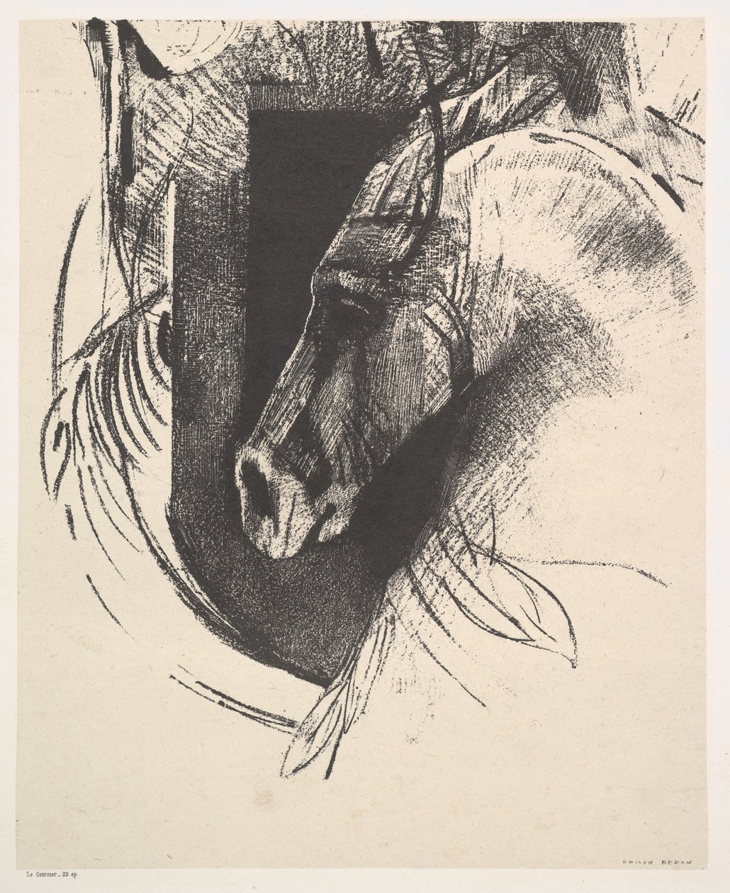 Laderen, 1894. av Odilon Redon
