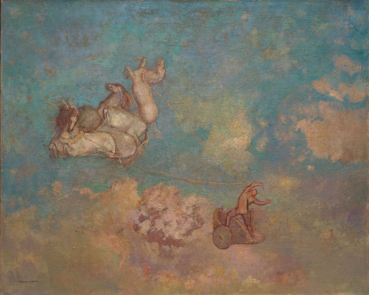 Vognen til Apollo av Odilon Redon