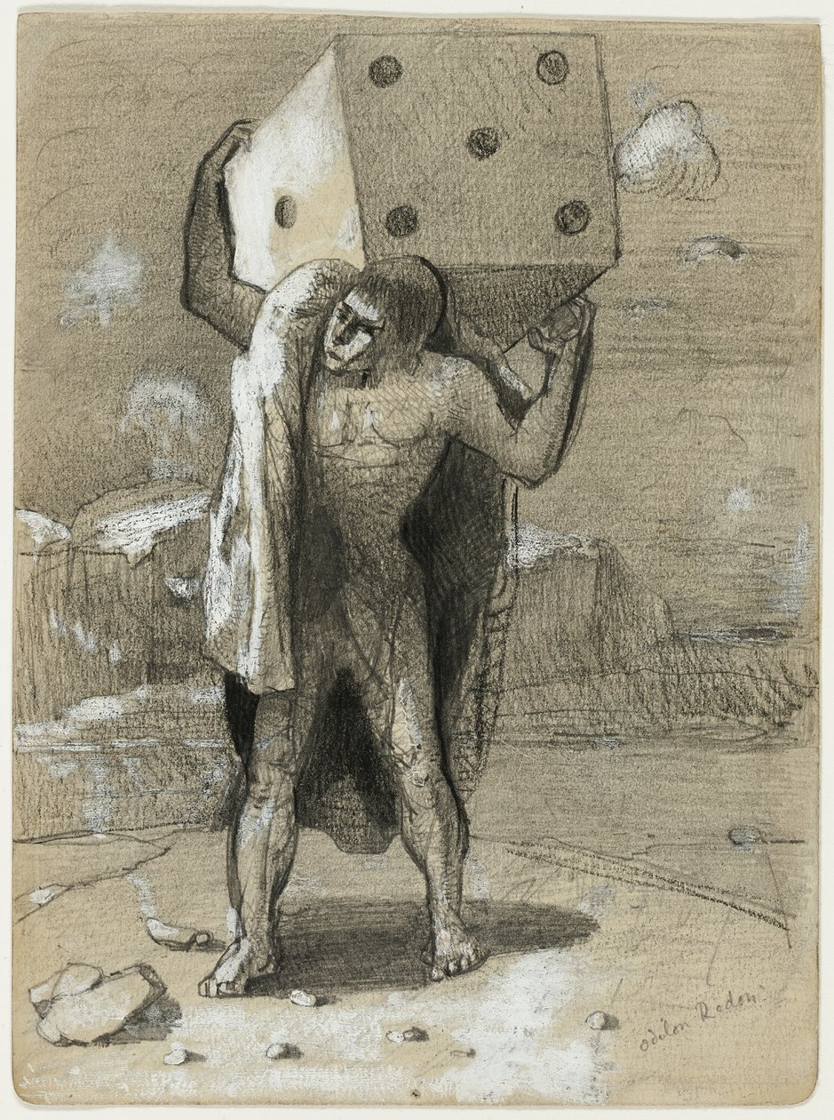 The Die, også kalt Weight of Passions av Odilon Redon