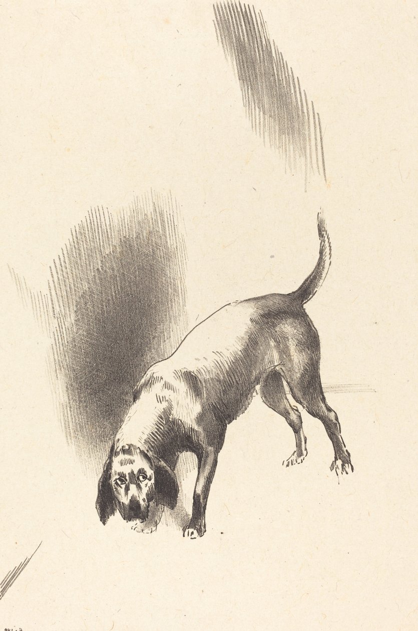 Hunden av Odilon Redon