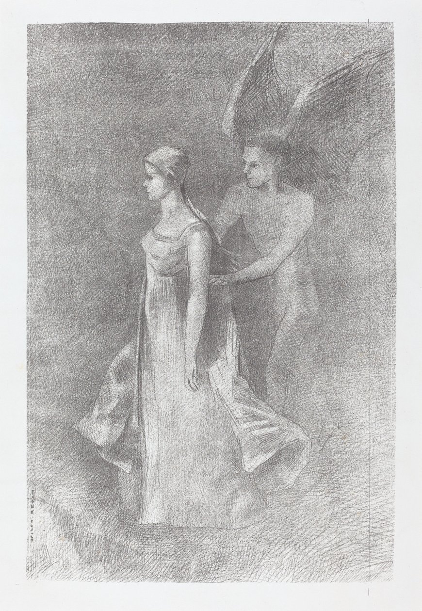 The Haunting (Hantise) av Odilon Redon