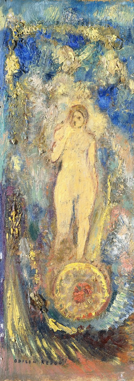 Lykkehjulet, av Odilon Redon