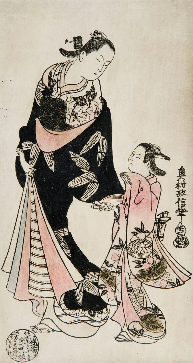 Tresnitt av Okumura Masanobu