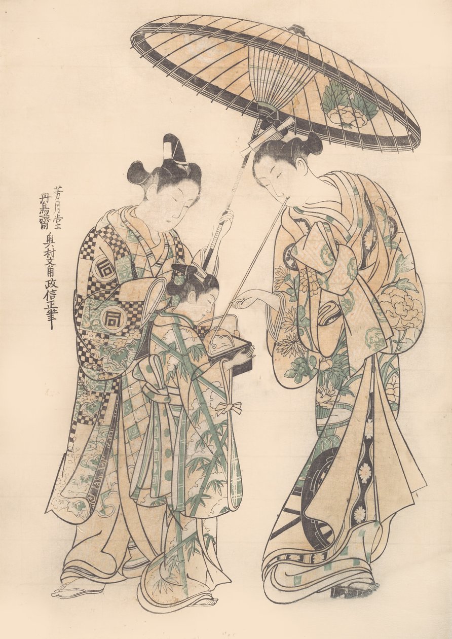 To figurer. av Okumura Masanobu