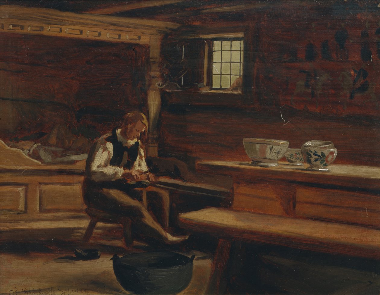 Setesdal Skomaker av Olaf Isaachsen