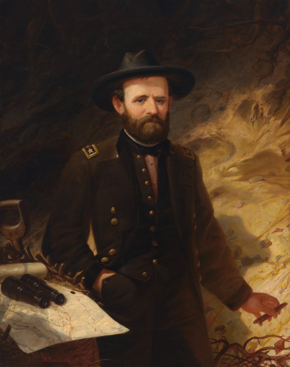 Ulysses S. Grant, 1865. av Ole Peter Hansen Balling