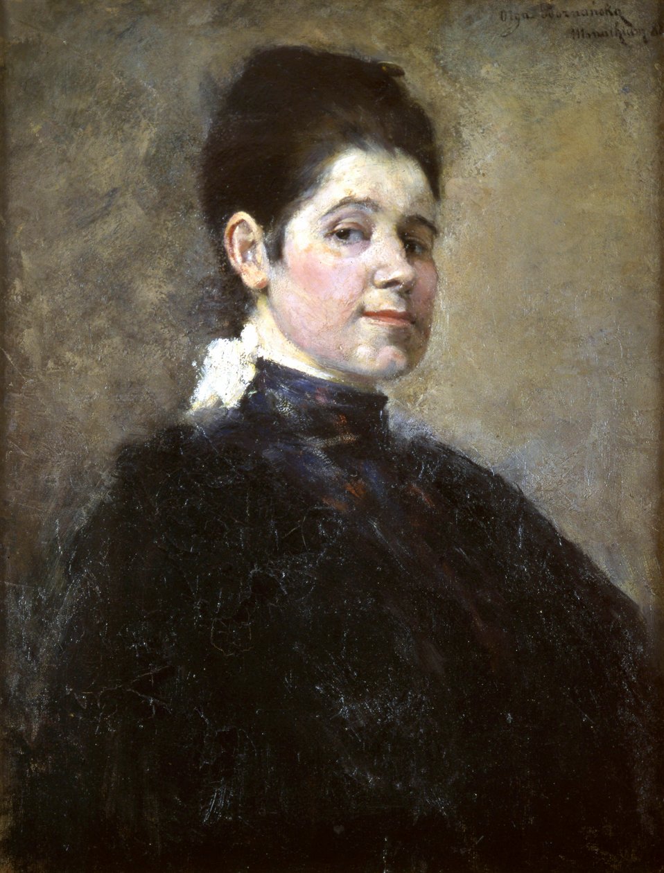 SELVPORTRETT av Olga Boznanska