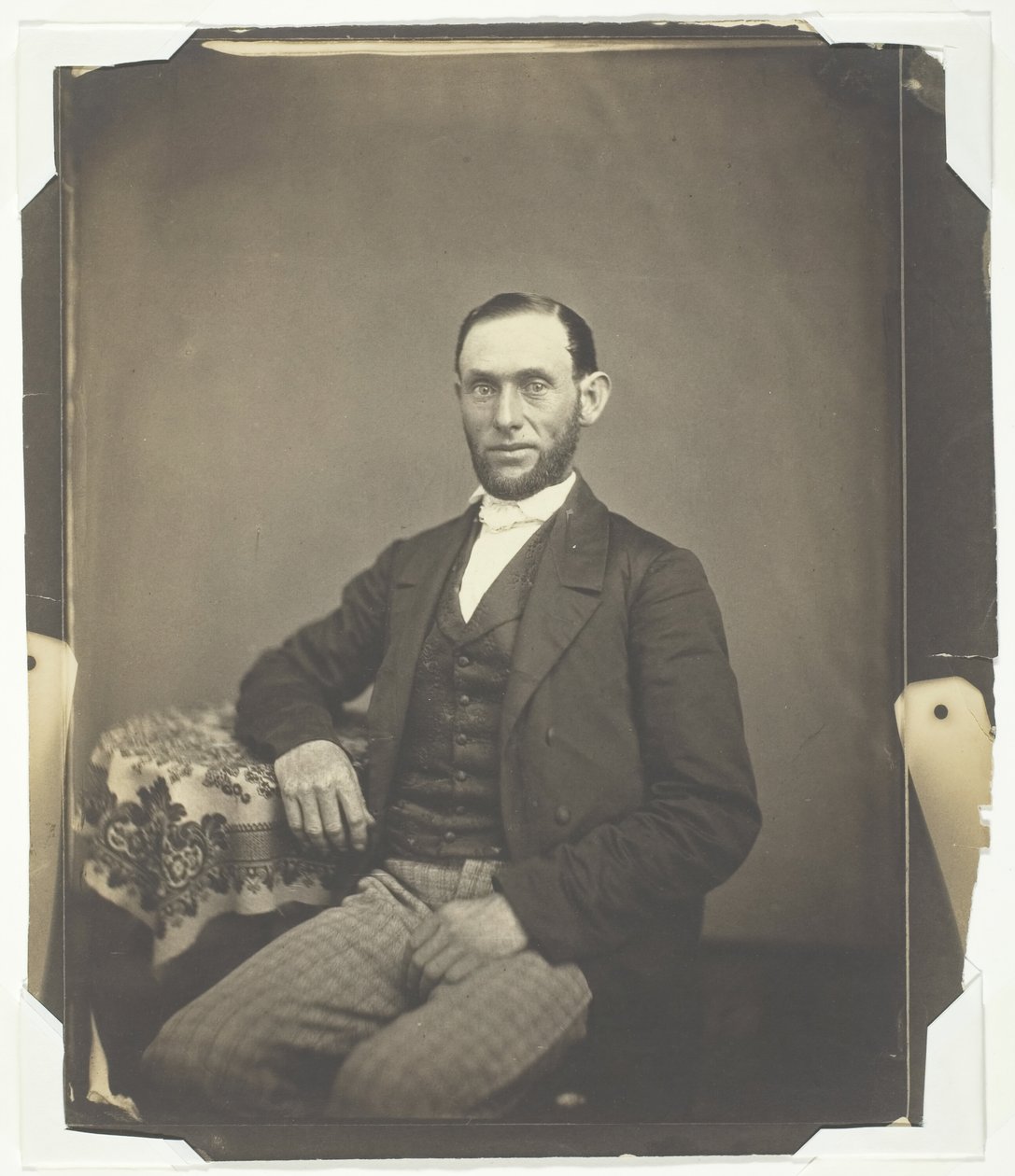 Uten tittel [portrett av en skjeggete mann], 185059. av Oliver H. Willard