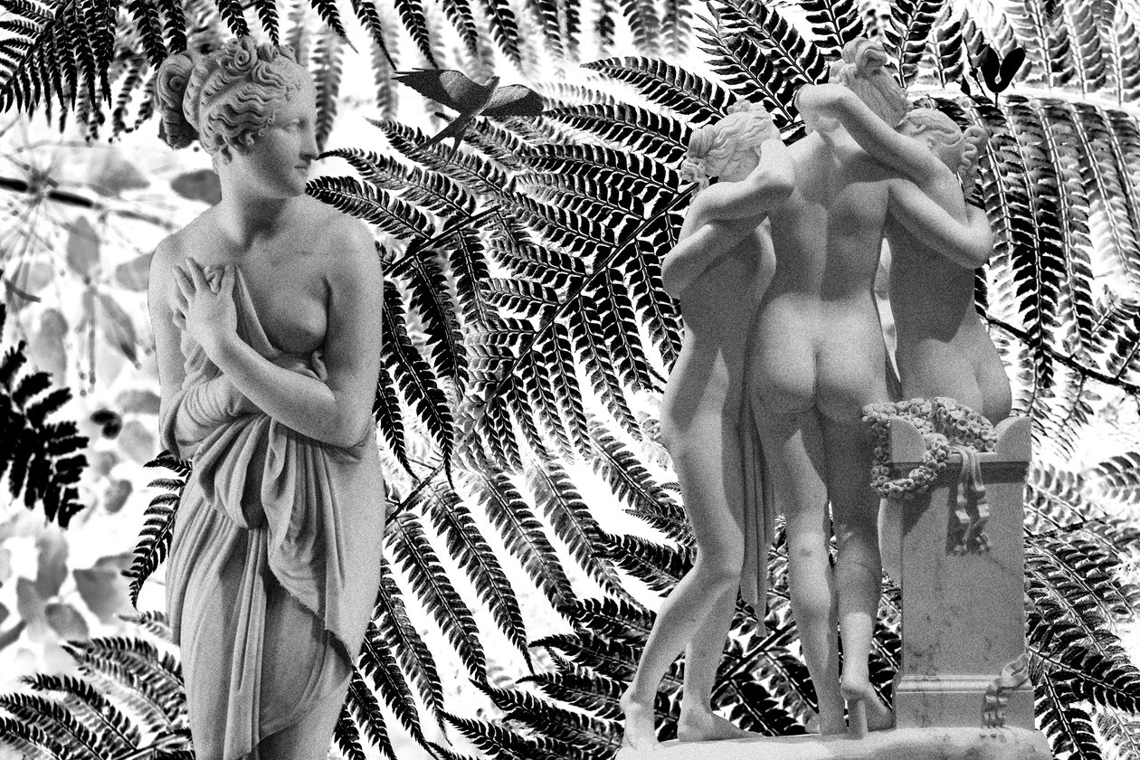 Statue con 2019 (digitale blandede medier) av Olivia Gozzano