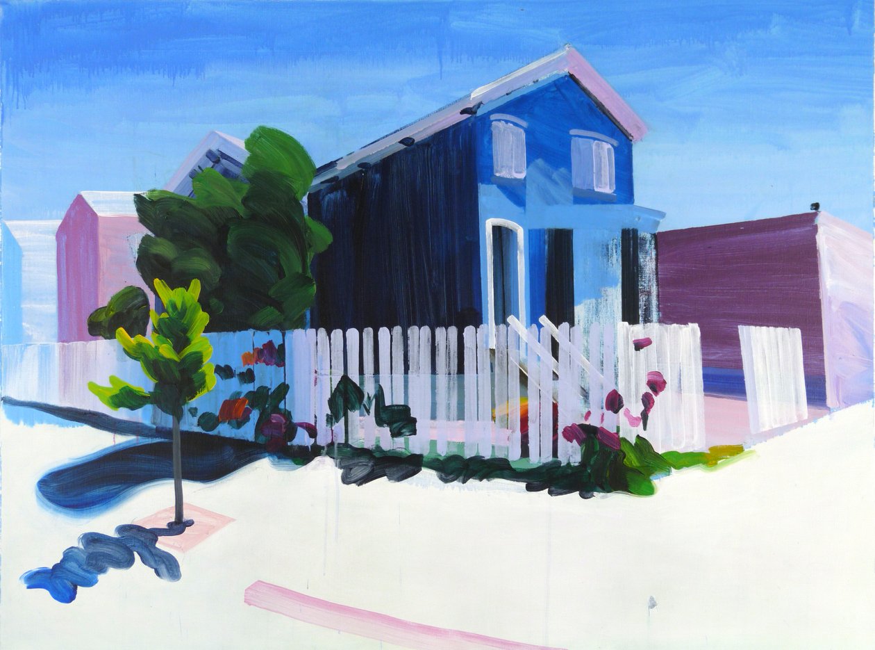 Klnd 2, 2015 (akryl på lerret) av Olivier Morel