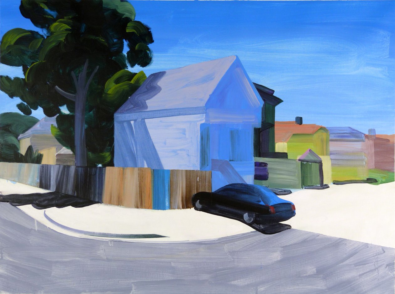 Klnd 3, 2015 (akryl på lerret) av Olivier Morel