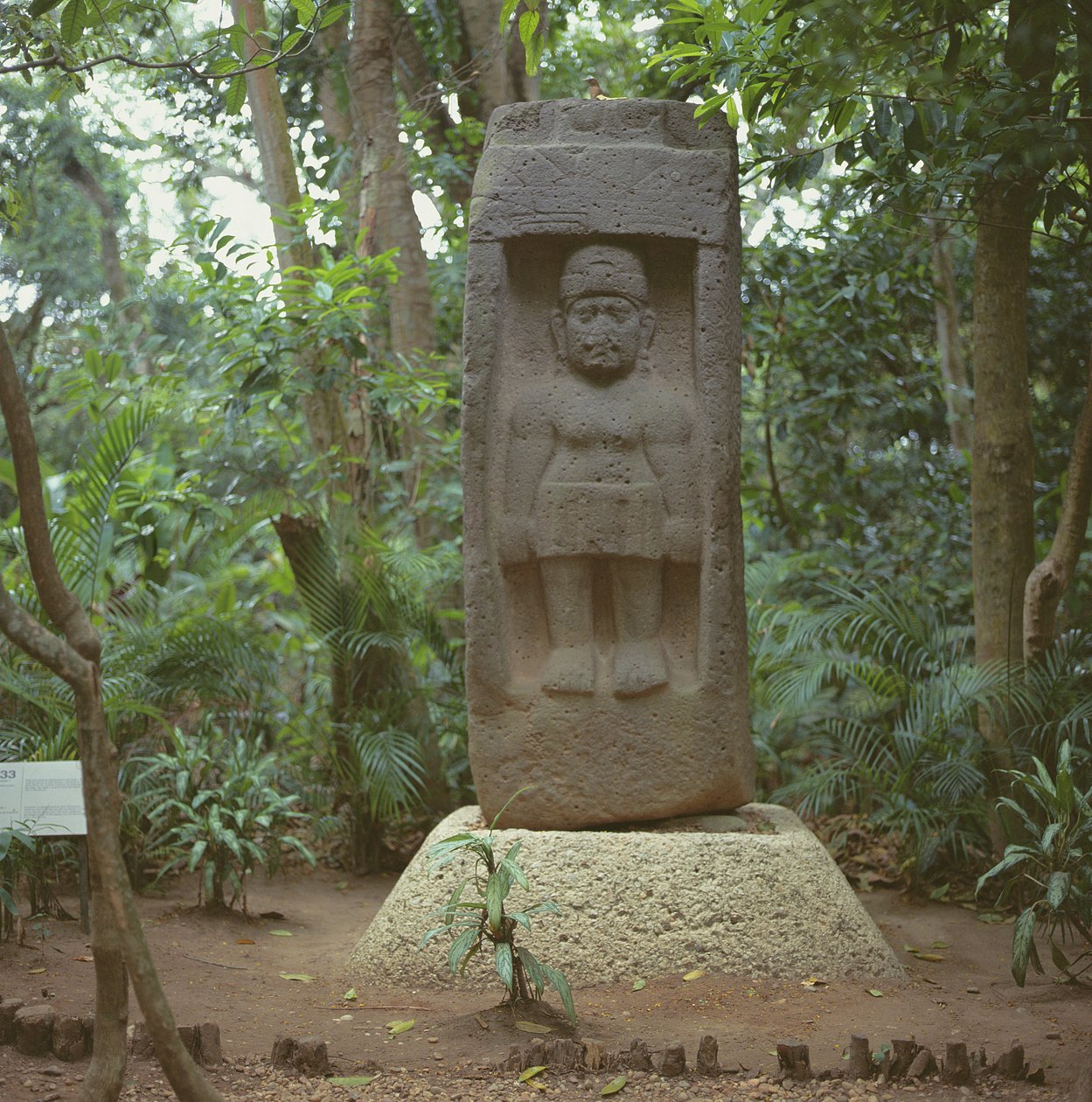 Stele 1, førklassisk periode av Olmec