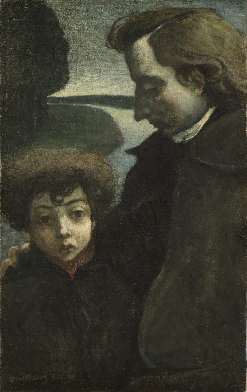 Fosterbrødre, 1894 av Olof Sager Nelson