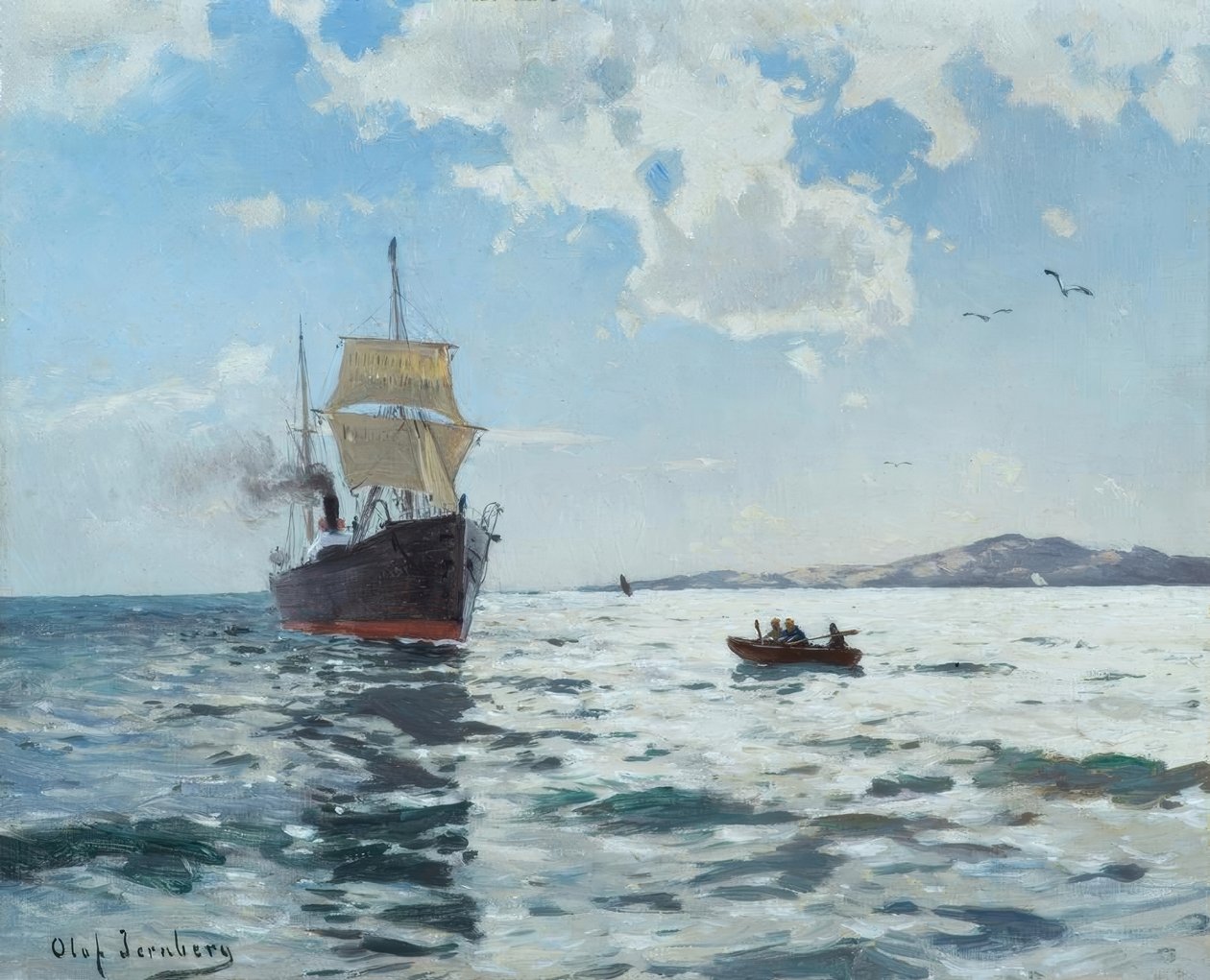 O.Jernberg, Marine av Olof Jernberg