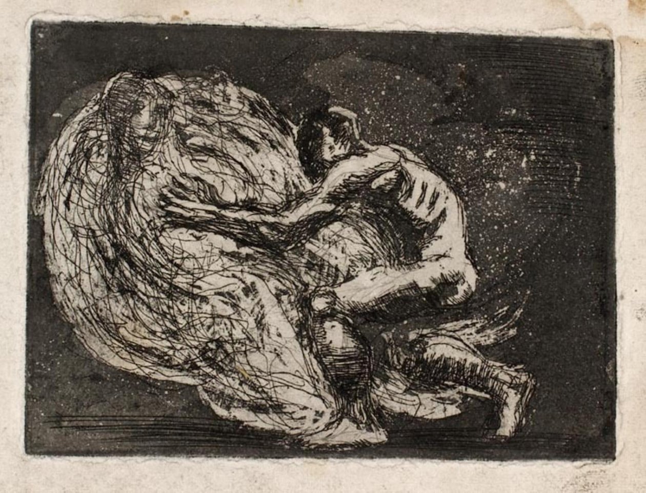 Ixion omfavner skyen av Oluf Hartmann