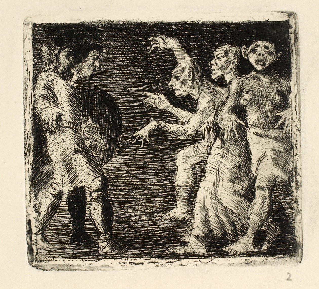 Macbeth og Hexene av Oluf Hartmann