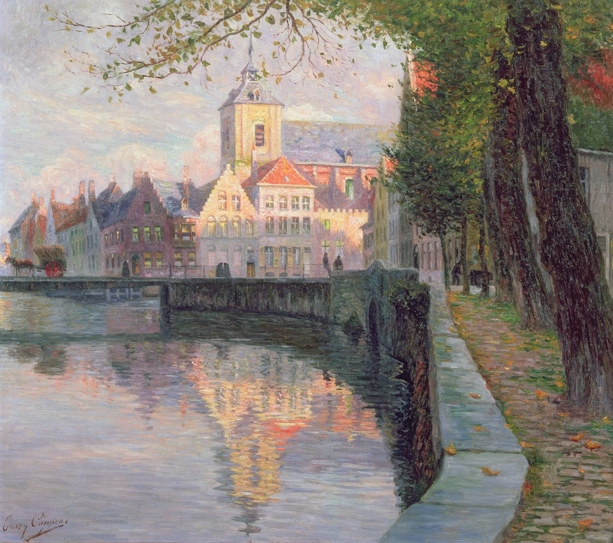 Høst i Brugge av Omer Coppens
