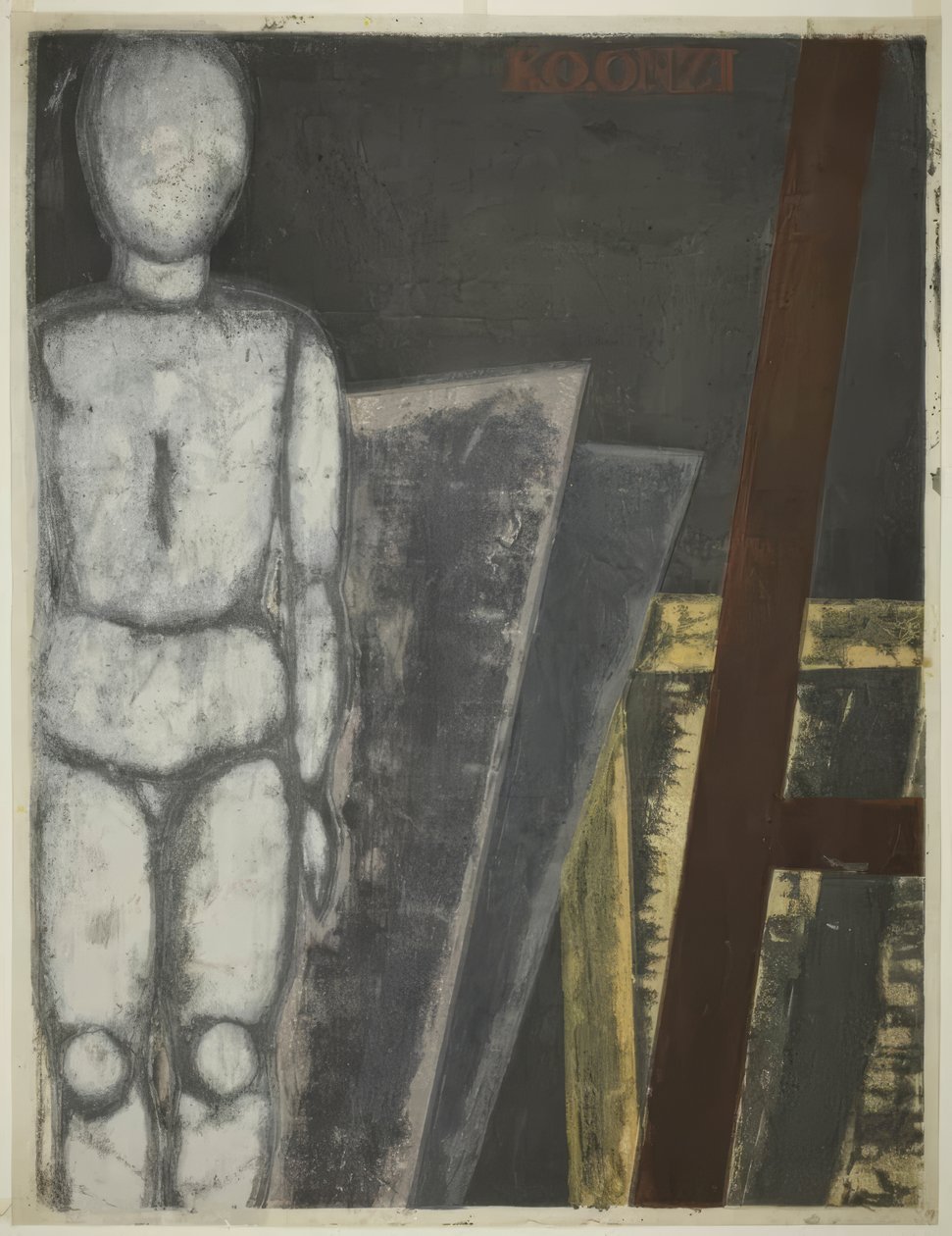 Mannequin im Studio von Onchi Kôshirô