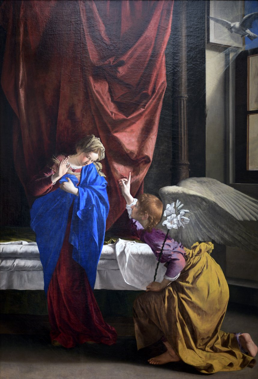 Kunngjøring av Orazio Gentileschi