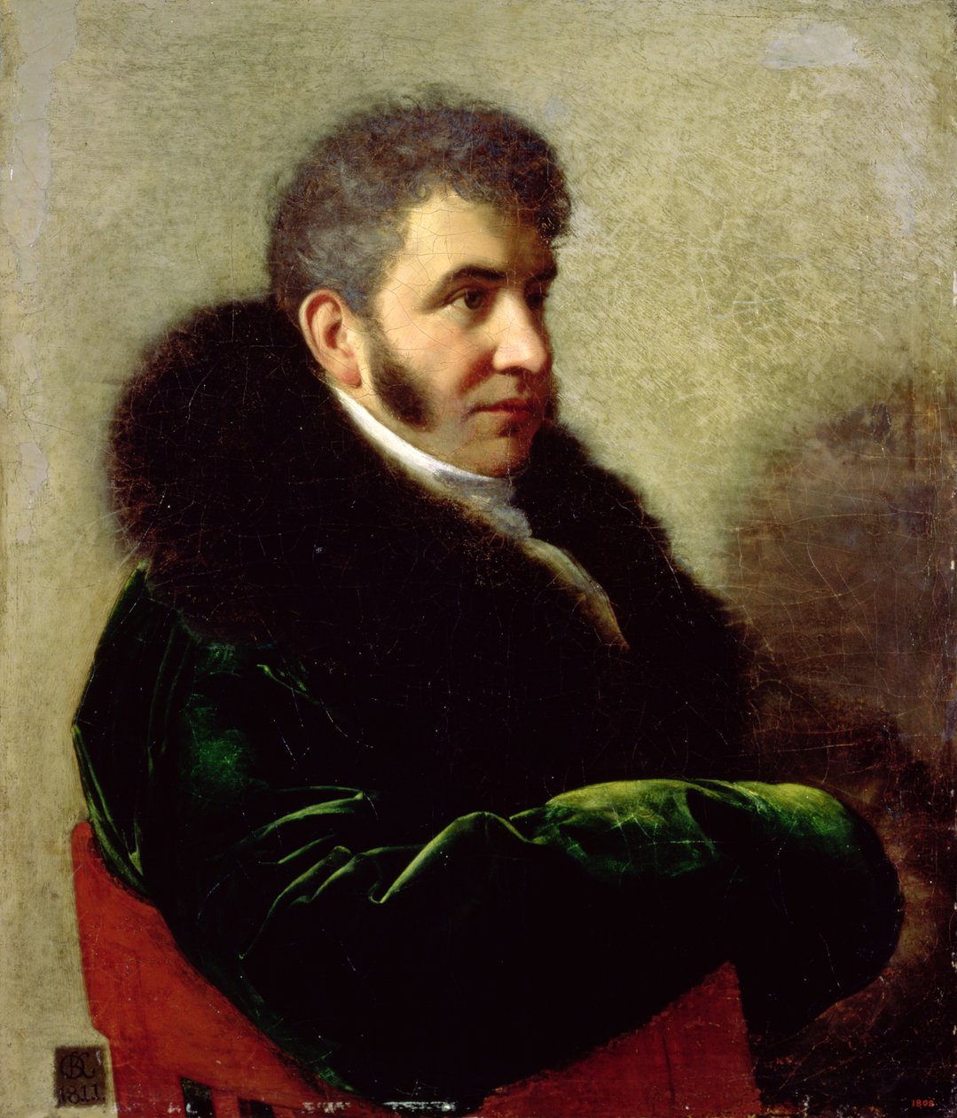 Portrett av Ivan Alexeevich Gagarin (1771-1832) 1811 av Orest Adamovich Kiprensky