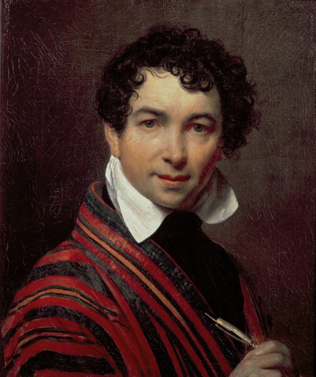 Selvportrett, 1828 av Orest Adamovich Kiprensky